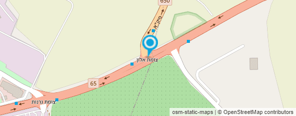 מפת הגעה אל משתלת משק 50 מפת הגעה אל משתלת משק 50