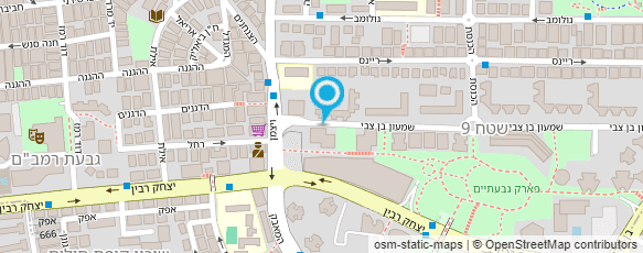 מפת הגעה אל עו"ד בר אדון פני