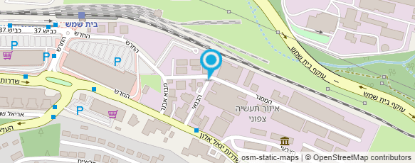 מפת הגעה אל א.מ מסגריה