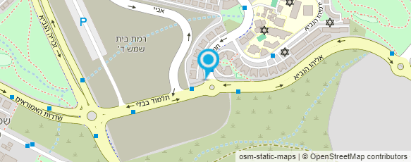 מפת הגעה אל שרי עיצוב שמלות כלה וערב