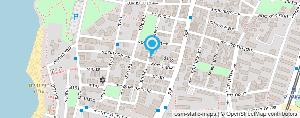 מפת הגעה אל אסמא -מאפרת מקצועית