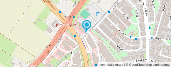 מפת הגעה אל מקדונלד'ס