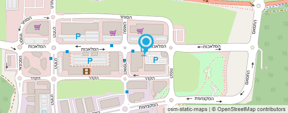 מפת הגעה אל מקדונלד'ס