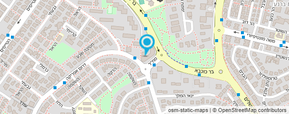 מפת הגעה אל מקדונלד'ס