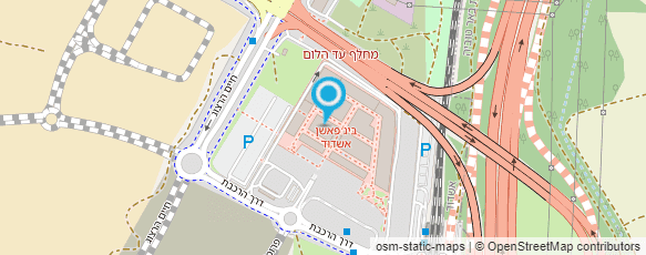 מפת הגעה אל מקדונלד'ס