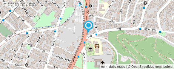 מפת הגעה אל מקדונלד'ס