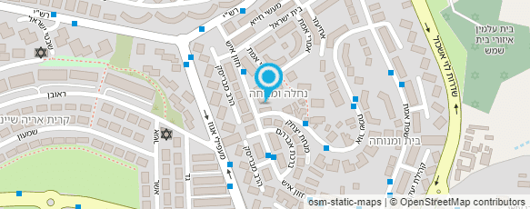 מפת הגעה אל מעדני הקריה