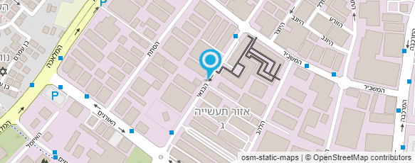 מפת הגעה אל מקדונלד'ס