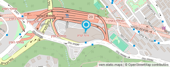 מפת הגעה אל מקדונלד'ס