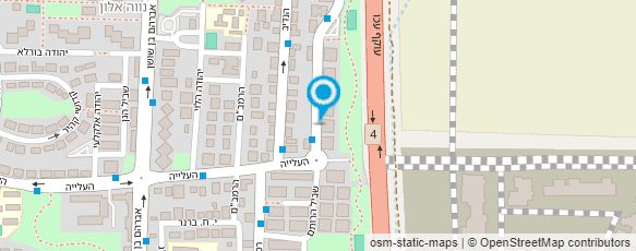 מפת הגעה אל עו"ד דניאלי ארליך אביה