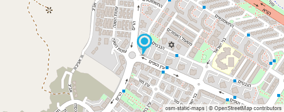 מפת הגעה אל מקסים מטפל בעיסוי רפואי