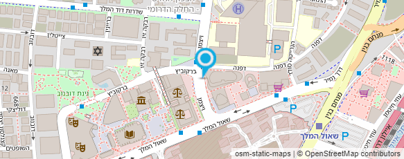 מפת הגעה אל עו"ד רוזנווקס מאיה