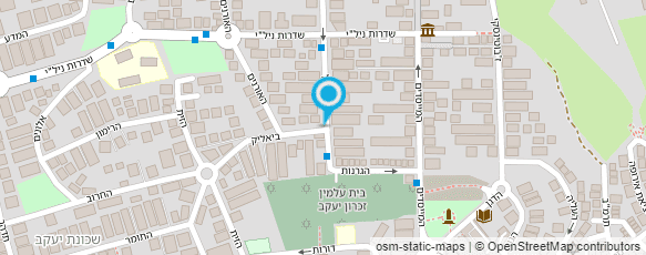 מפת הגעה אל בשביל התוצאה - מני קציר