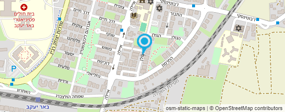 מפת הגעה אל יואב מאירי מעסה מקצועי