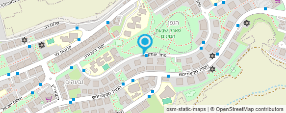 מפת הגעה אל שרה קריצ'בסקי קוסמטיקאית