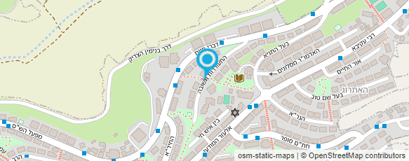 מפת הגעה אל פינת החן והיופי - מאטי