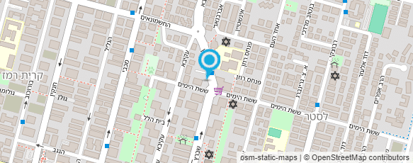 מפת הגעה אל אודליה ורבר  - סורגת קקטוסים