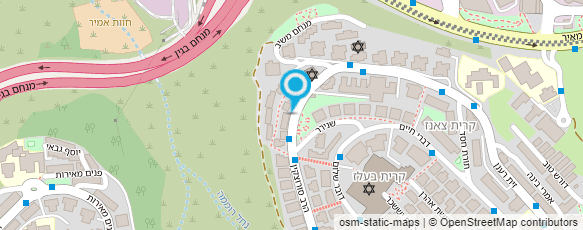 מפת הגעה אל מנחם מלוב צלם אירועים