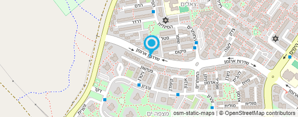 מפת הגעה אל עומר רויכמן