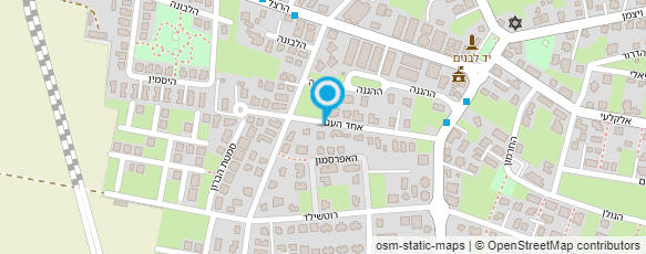 מפת הגעה אל אנה הוברמן לזובסקי - פסלת