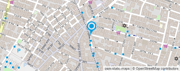 מפת הגעה אל אורטל שטרית - שמלות כלה