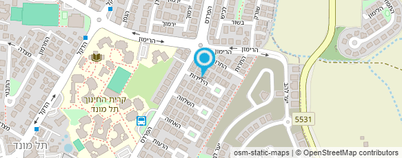 מפת הגעה אל עו"ד רז עינת