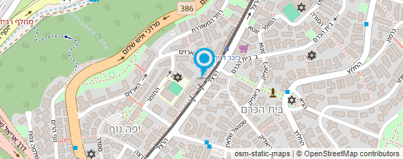 מפת הגעה אל י.ד ניסור וקידוח בטון