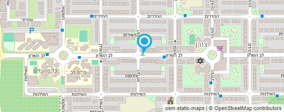 מפת הגעה אל הילה ג'רסי - עיסויי לנשים