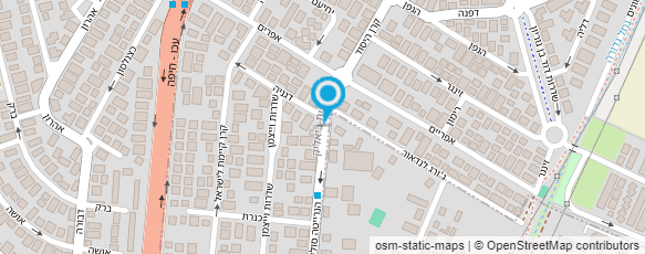 מפת הגעה אל עו"ד קוקוש נופר