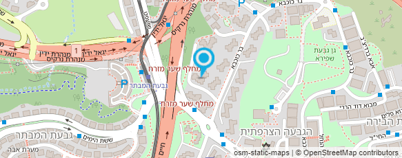 מפת הגעה אל פרלה נמרובסקי - קוסמטיקאית
