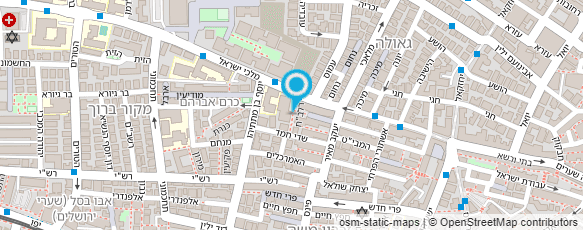 מפת הגעה אל בגדי כבוד