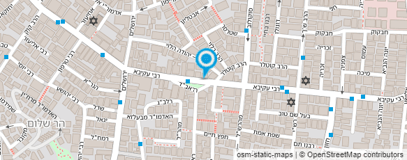 מפת הגעה אל בגדי כבוד