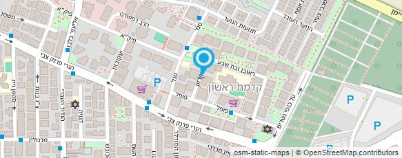 מפת הגעה אל פז גולדפינגר