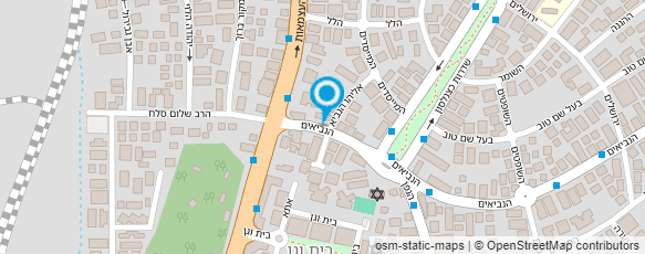 מפת הגעה אל ד"ר רוזיצקי דורון