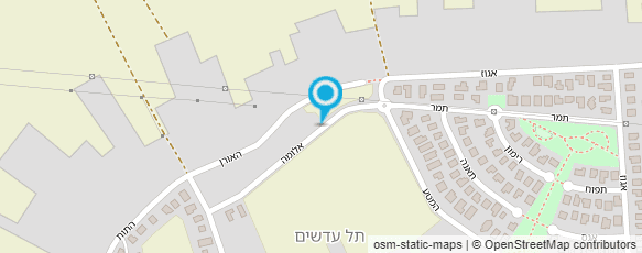 מפת הגעה אל סמדר טיפול במגע מפת הגעה אל סמדר טיפול במגע
