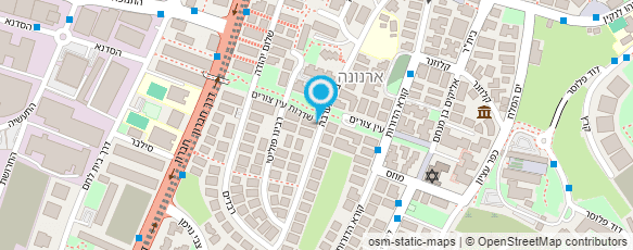 מפת הגעה אל עו"ד יוספי מזר