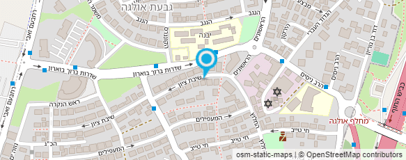 מפת הגעה אל ביכורים סטודיו נייד