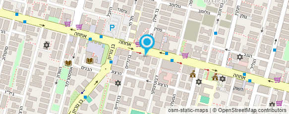 מפת הגעה אל גלידת תבור - גלידה טבעונית