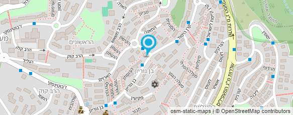 מפת הגעה אל פיצה מוצרלה