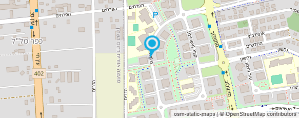 מפת הגעה אל לב ארי מרגלית - טיפול הוליסטי