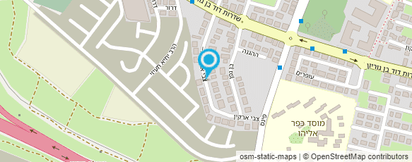 מפת הגעה אל שולי גומברג