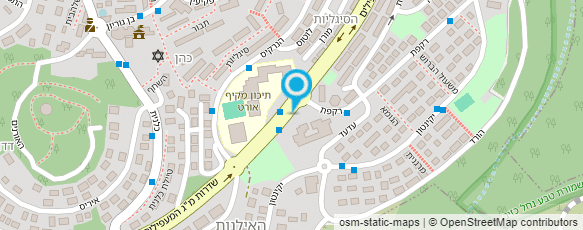 מפת הגעה אל ד''ר עפרה בכר