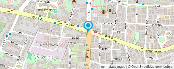 מפת הגעה אל luda cosmetics