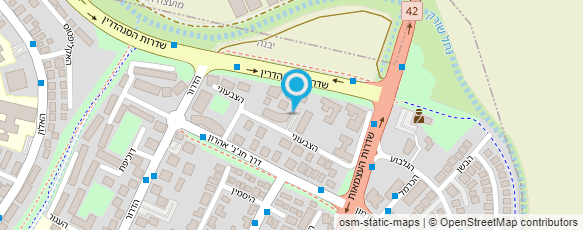 מפת הגעה אל שני מעצבת אופנה