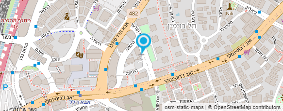 מפת הגעה אל דני קהל-ייעוץ פנסיוני