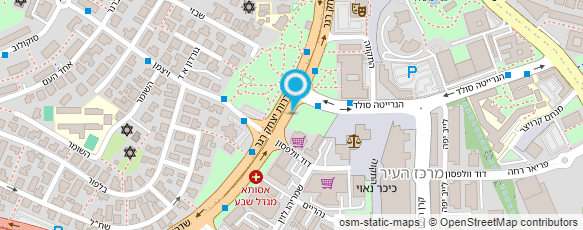 מפת הגעה אל אדמונית החורש חב' לסיעוד בע"מ