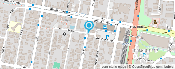 מפת הגעה אל ד"ר שטורמן אלכסנדר