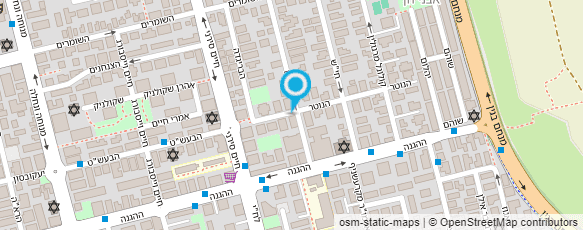 מפת הגעה אל אוזטה-מטפלת ברפלקסולוגיה