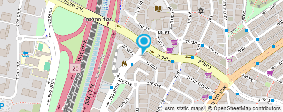 מפת הגעה אל עו"ד סער חגי