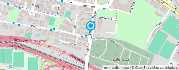 מפת הגעה אל קרן משען איפור מקצועי